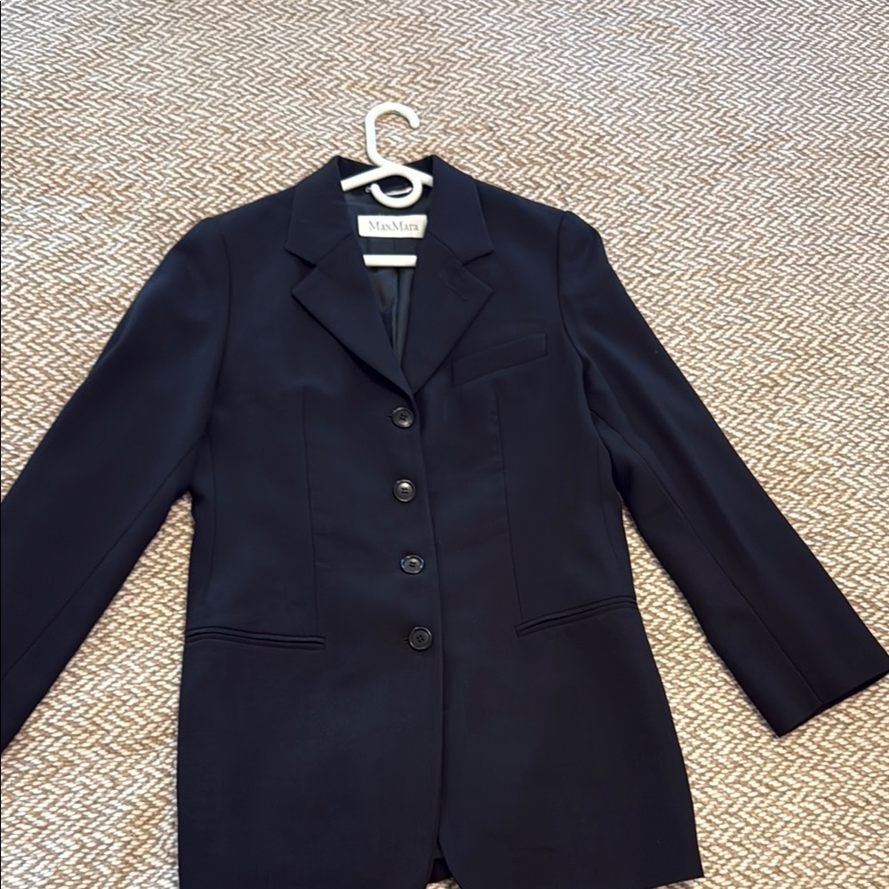 MaxMara Women's Black Blazer
